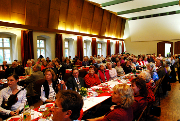 Blick in den Pfarrsaal