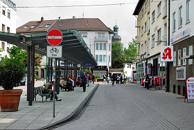 Am Rendezvousplatz treffen sich alle Buslinien