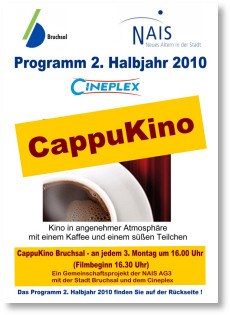 CappuKino-Flyer Vorderseite